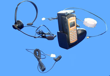 Автомобильный комплект GIK-1710 к спутниковому телефону Qualcomm GSP1700