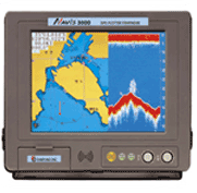 GPS/DGPS плоттер с ЖК-монитором 10.4 + эхолот NAVIS 3000