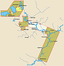 Внутренние водные пути Российской Федерации Картография стандарта C-Map NT+